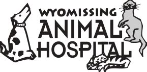 Wyomissing animal hospital - Wyomissing Animal Hospital 35 Commerce Drive Wyomissing, PA 19610 Phone: (610) 372-2121 Fax: (610) 372-0903 www.wyomissinganimalhospital.com Becker, Stephanie Billman, Robert Dialectos, Rachel Flannery, Erin Kornsey, Kristen Wagner, Boyd: Wyalusing Pet Clinic 45519 Route 6 P.O. Box 677 Wyalusing, PA …